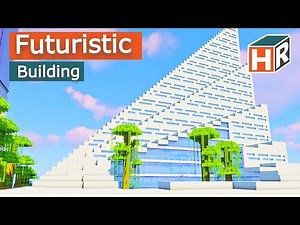 Minecraft Futuristic Building Tutorial