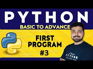 First Python Program and How it Works | Python Tutorial in Hindi 3