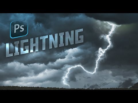 Photoshop: How to Create Realistic LIGHTNING!