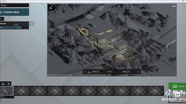 Monochromatic Renderings in Lumion Tutorial