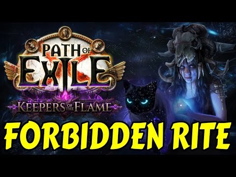 [3.27] Path of Exile Occultist cyclone coc forbidden rite of soul sacrifice [Build Guide]