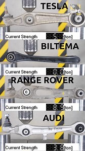 Which Car BRAND Has the STRONGEST Part? #satisfying #asmr #crush | Hydraulic press channel