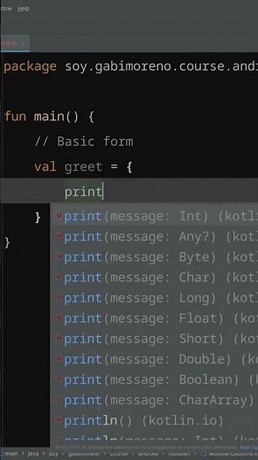 1.6 LAMBDAS │Android Course with KOTLIN from Scratch