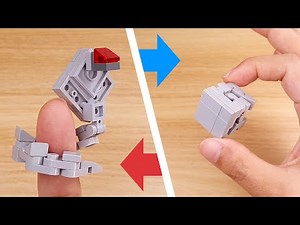 LEGO brick Cube Snake transformer robot tutorial Cobra #LEGO #MOC #レゴ変形ロボ #レゴアイデア #레고변신로봇