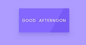 Display Greeting Message According to the Time using JavaScript