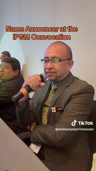 Name Announcer Role at IPGM Convocation 2025