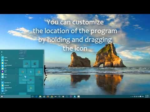 Windows 10 - Start Menu and how to find Programs/Apps