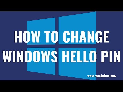 How to Change a Windows Hello PIN