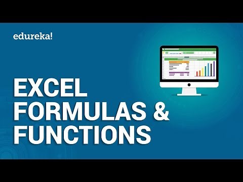 Excel Formulas and Functions | 16 Most Important Formulas in Excel | Excel Training | Edureka