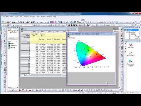 Chromaticity Diagram App