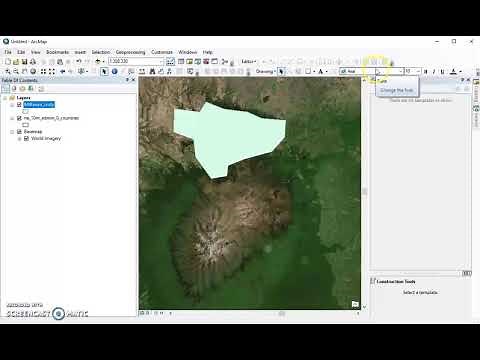 Making a new polygon shapefile in ArcMap