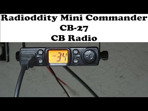 A Tiny CB From Radioddity. The CB-27 is here. Let's take a look!