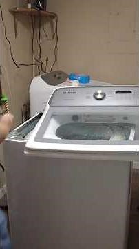 Samsung washer spring replacement. Fixing a unbalanced load. Part 1