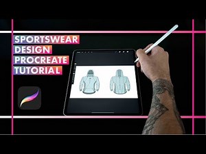 PROCREATE SPORTSWEAR DESIGN FOR BEGINNERS - FittDesign Tutorial