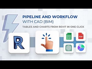 Tables and charts from Revit in one click | Workflow and Pipeline with CAD (BIM) data