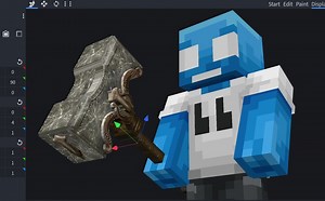 Just Hammers (Custom Model) Resource Pack - Minecraft 1.16.4 - Java Minecraft Mod