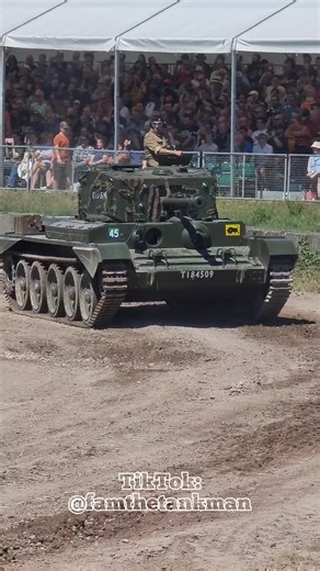 76K views · 2.7K reactions | *TIGER DAY STAR* This is the Centaur. Commonly mistaken for a Cromwell due to the fact the tanks are virtually identical. However, the key difference with the Centaur was the V-12 Liberty engine. Find out more in our Tank Chat on the Centaur: https://youtu.be/iRuGPSD4bUA #tank #tankmuseum #centaurtank | The Tank Museum | Facebook
