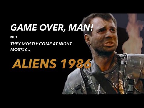 Game Over, Man! Dropship Crash Scene, Aliens (1986)