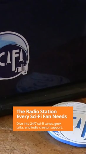 SCIFI.radio on Instagram: "Behind every epic fandom is a radio station that gets it. SCIFI.radio is your 24/7 hub for sci-fi tunes, geeky talk, and radio dramas. Powered by fans. Supporting indie creators. Tune in today and be part of the story."