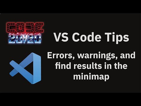 VS Code tips — Errors, warnings, and find results in the minimap