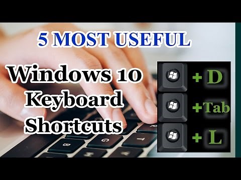 5 Most Useful Windows 10 Keyboard Shortcuts