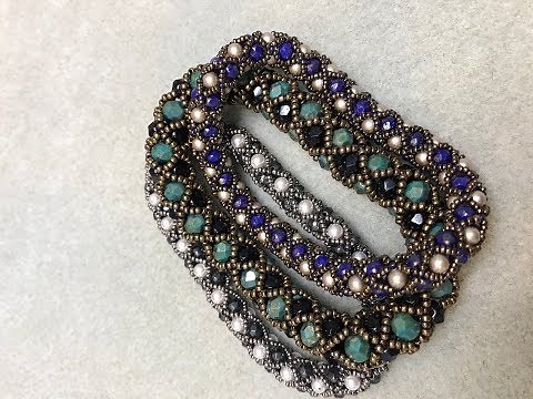 Filled Tubular Netting Bracelet