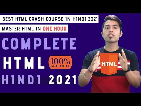 🔴 HTML Tutorial For Beginners In Hindi 2021