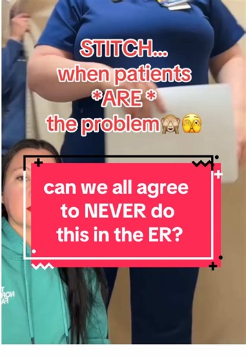 #stitch with @Abby Blabby 💗 can we as those who are in the ER often mutually agree to just never act like this bc WHAT WAS THAT😭😭 #protecthealthcareworkers#protectnurses#emergencyroom#chronicillness