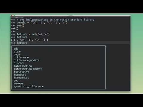 Python Data Structures: Sets, Frozensets, and Multisets (Bags)