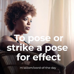 P-O-S-T-U-R-E! Word of the day, thanks to "Merriam Webster Word Of The Day" for June 4, 2020. Learn all about the word "Posture" with fascinating insights, current uses, and interesting facts. Listen now>>> https://apple.co/30jHslg | UPRIGHT