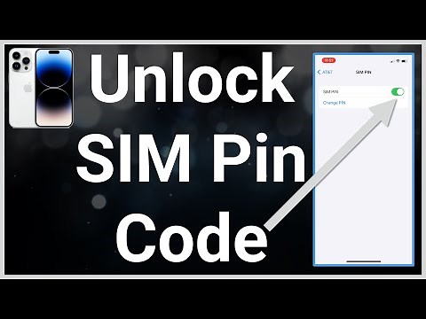 How To Unlock SIM Pin On iPhone