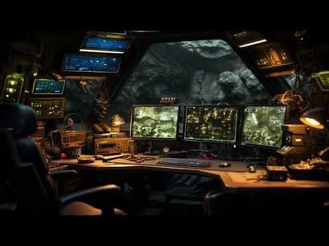 20000 Leagues Under The Alien Planet Seas. Sci-Fi Ambiance for Sleep, Study, Relaxation