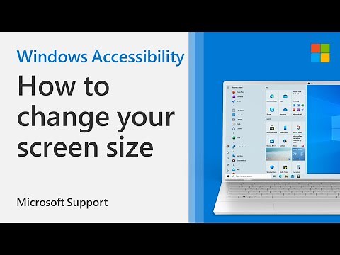 How to adjust screen size in Windows 10 | Microsoft
