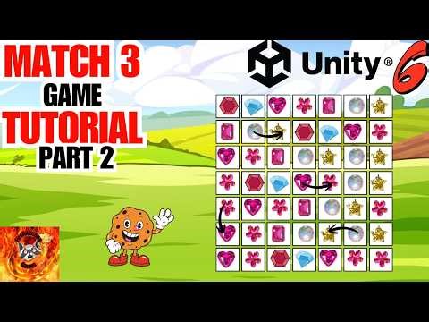 Making match 3 game in Unity 6 Software Part 2 | Unity Tutorial