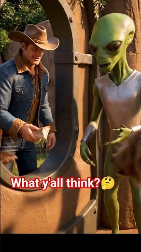 What do y'all think alien meets bear 🐻 should I make show of this??#wozzerclips #virlshort #showtime