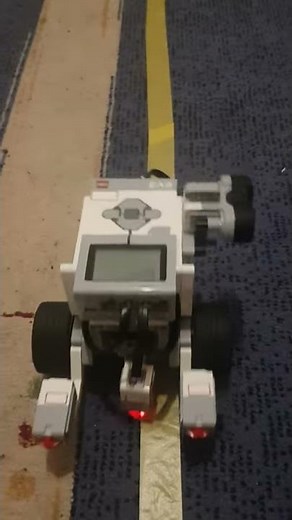 How to Line follower with LEGO Robot EV3 mindstorms. #Makecode #Programming #Robotic