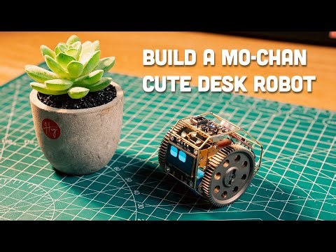 [Satisfying] I Made a Tiny Robot That Explores My Desk