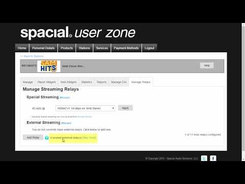 SAM Broadcaster Cloud: Streaming to Icecast server