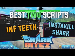 ROBLOX SHARKBITE 2 OP SCRIPT/HACK | INF TEETH , INSTANT KILL , AUTOFARM , AUTO WIN... |