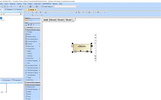 Simulation Basics with Cameo Simulation Toolkit Magic Model Analyst