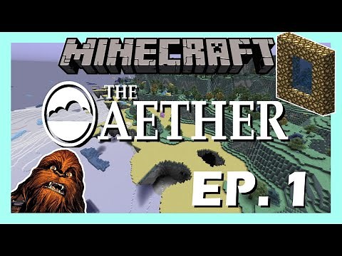 How to Make an Aether Portal in Minecraft | Let's Play the ORIGINAL Aether mod - Episode 1