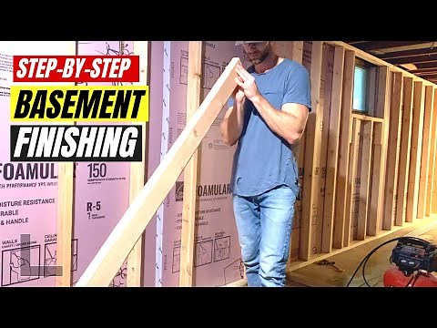 How to Finish a Basement From Start to Finish! (DIY Basement Renovation and Remodeling Guide)