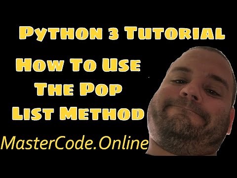 How To Use The Pop List Method In Python 3