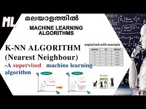 K-Nearest Neighbour (KNN) Algorithm Explained with Example | Malayalam Machine Learning Tutorial