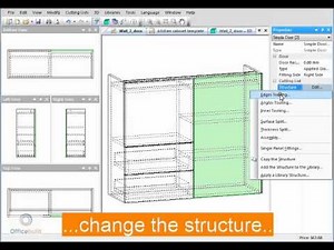 Polyboard 3D cabinet design Demo video