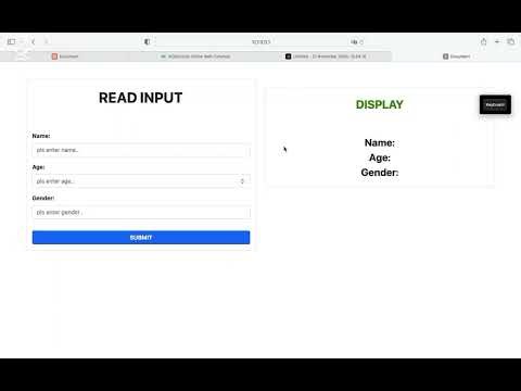 Day 17 | How to Read Input Value in HTML Using JavaScript (Simple & Easy Guide)🔥