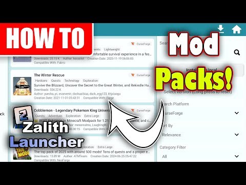 Why Modpacks Aren't Working With Zalith Launcher - Tip and Tricks