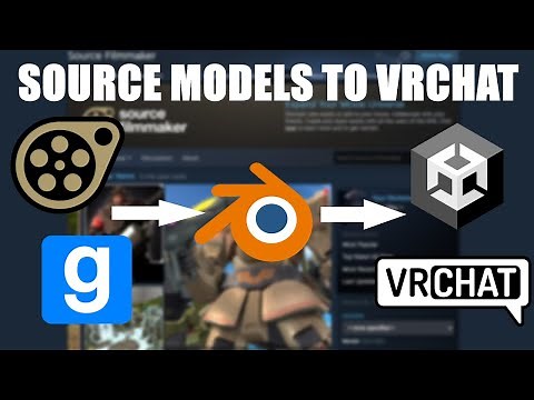 Tutorial | GMOD / SFM Models into VRChat Avatars