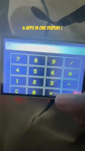 Arduino multi-app display #arduino #programming #explore