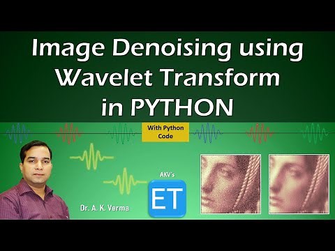 Image Denoising using Wavelet Transform in Python
